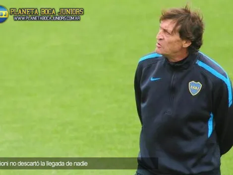 Falcioni, sobre la llegada de un delantero: "Mañana me junto con Ameal"