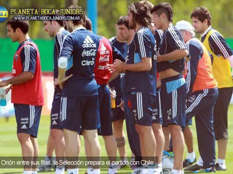 Sabella ensayó con otro esquema