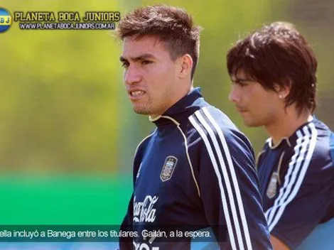 Burdisso y Banega se perfilan como titulares