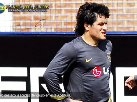 Rivero: "Quisiera que mi estadía en Boca sea más larga"