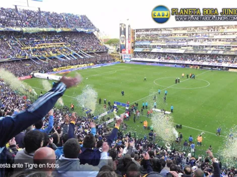 En fotos, Boca ante Tigre