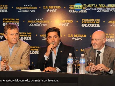 Angelici: “Falcioni debe dirigir la Libertadores”