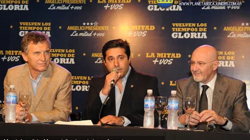 Angelici: “Falcioni debe dirigir la Libertadores”