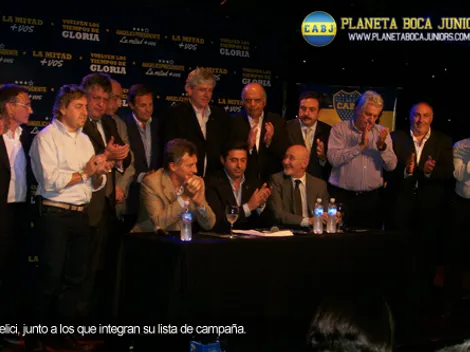 Angelici confirmó a su equipo