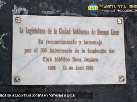 Reconocimiento boquense