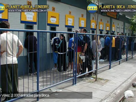 Comunicado de Boca sobre las entradas para Vélez