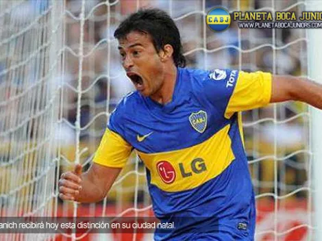 Cvitanich, distinguido en su ciudad natal