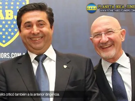 Angelici: "El compromiso es de Boca Juniors"