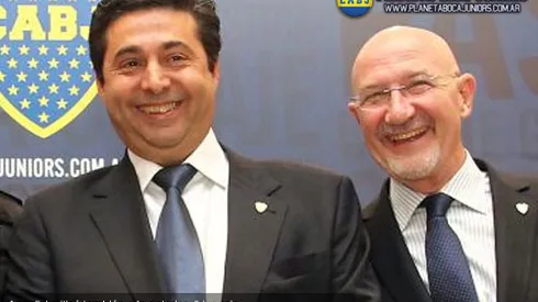 Angelici: "El compromiso es de Boca Juniors"