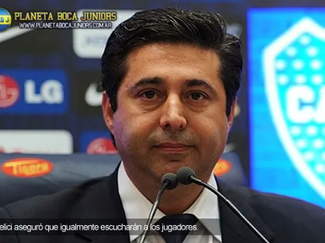 Angelici: "Lo del millón de dólares no aparece firmado"