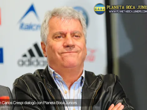 Crespi: “La gente de Boca quiere lo deportivo”