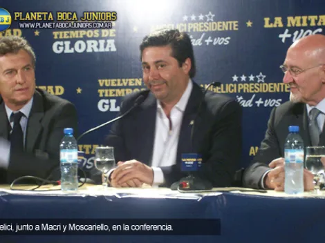 El nuevo presidente boquense