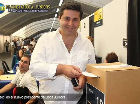 Angelici, nuevo presidente de Boca