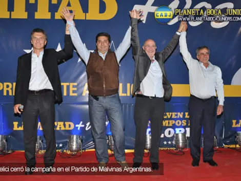 Angelici cerró su campaña