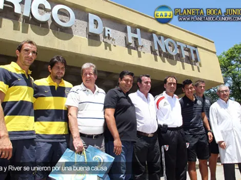 Boca y River, por los chicos