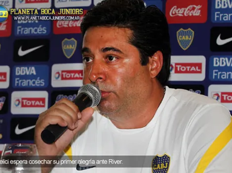 Angelici ya palpita su primer Superclásico