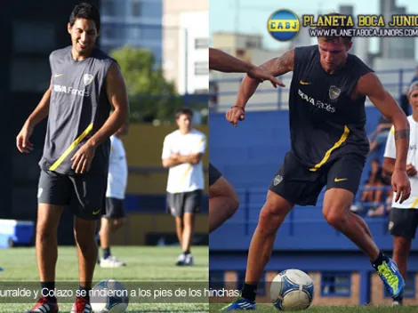 Insaurralde, orgulloso; Colazo, sorprendido