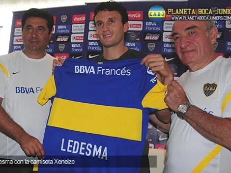 Ledesma fue presentado oficialmente