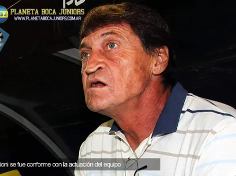 Falcioni, conforme con el equipo