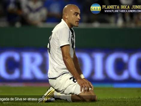 Silva llega con demora