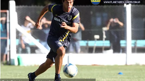 Cvitanich, con el arco abierto