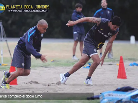 Sin Battaglia, el plantel realizó doble turno