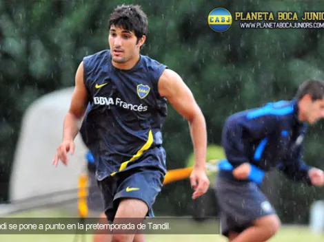 Boca retomó los entrenamientos por la tarde