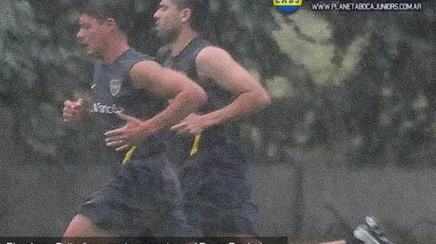 Se frenó el entrenamiento por la caída de un rayo