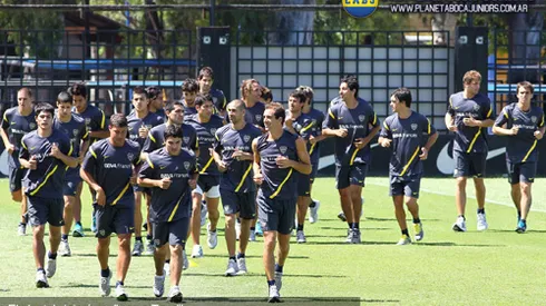El campeón retornó a los entrenamientos