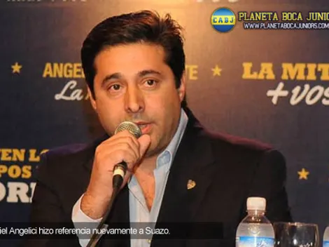Angelici: “Suazo está dispuesto a bajar sus ingresos para jugar en Boca”