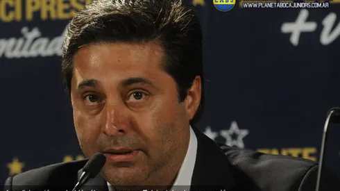 Angelici: "Vamos a ponernos de acuerdo con Falcioni"