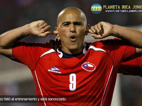 Suazo faltó a la práctica y Boca piensa otra oferta