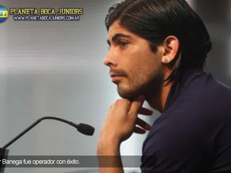 Banega fue operado con éxito