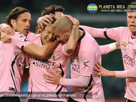 Goles de Silvestre, Medel y Becchio en Europa