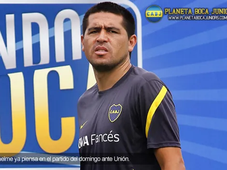 Riquelme: “El tiempo pone las cosas en su lugar”