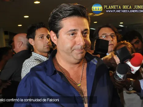 Angelici: “Falcioni sigue”