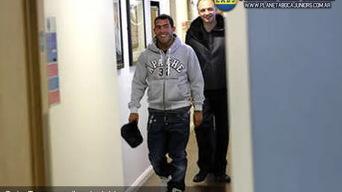 Tevez volvió a entrenarse con el City