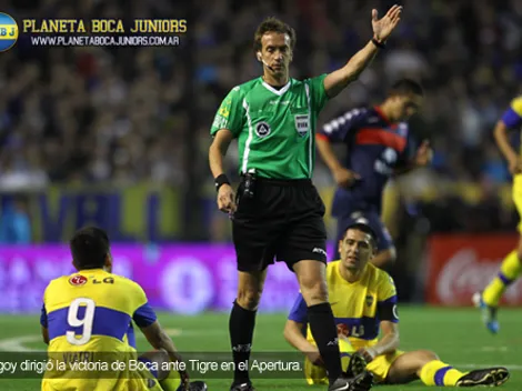 El árbitro del debut