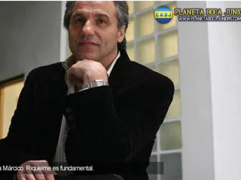Márcico: “Si Riquelme juega, les saca presión a los demás”