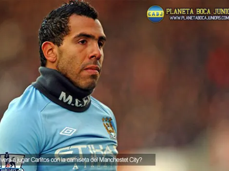 ¿Un guiño de Mancini para Tevez?