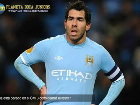 Tevez, molesto por su situación en el City