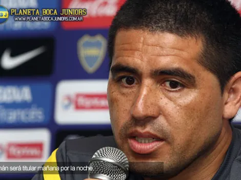 Riquelme, ilusionado con su vuelta a las canchas