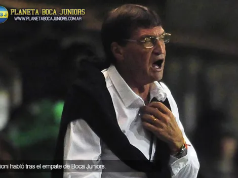 Falcioni: “Es justo el empate”