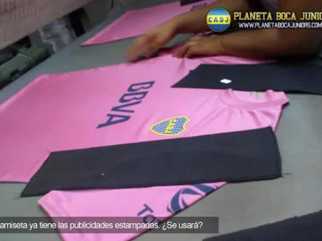 ¿La nueva camiseta de Boca?