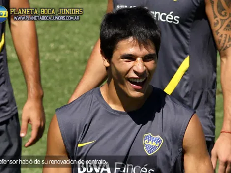 Roncaglia: "Yo quiero seguir en Boca"