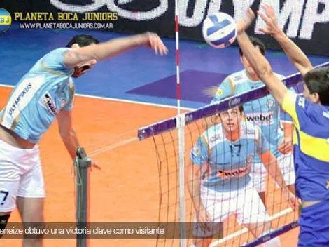 Aplastante victoria del vóley en el inicio de las semifinales