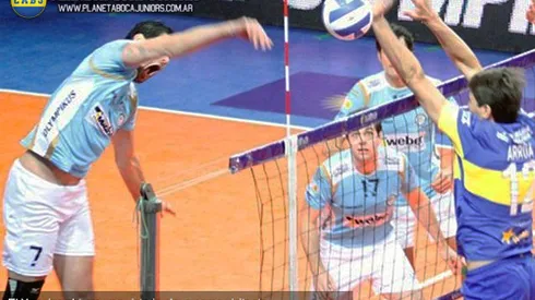 Aplastante victoria del vóley en el inicio de las semifinales