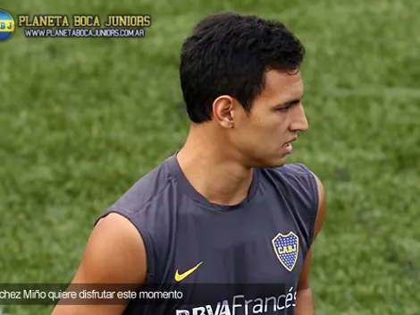 Sánchez Miño: "Trato de aprovechar las oportunidades que tengo"