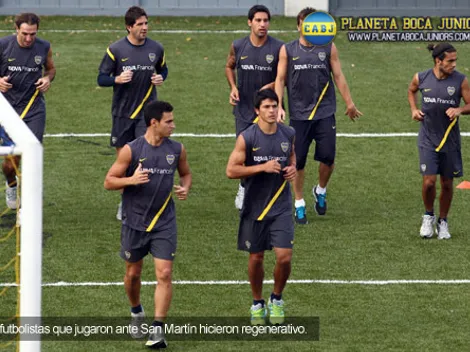 Con Blandi recuperado, Boca volvió a entrenar