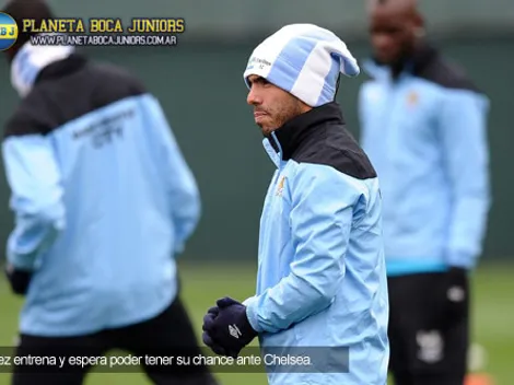 “Tevez puede jugar 25 o 30 minutos ante Chelsea”